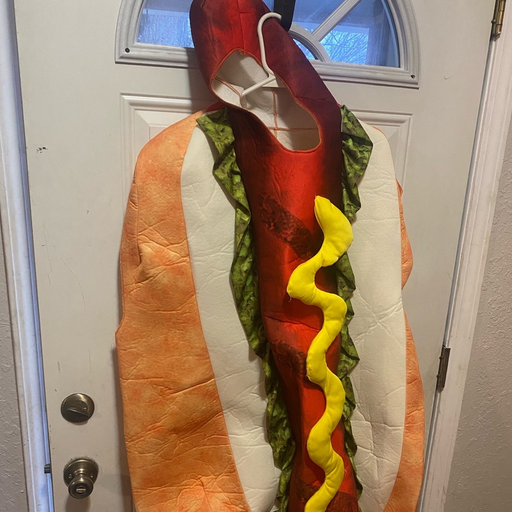 Hot Dog Costume - One Size, worn once